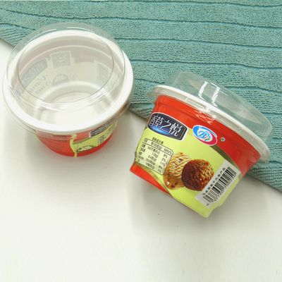 упаковка контейнера IML Eco чашки йогурта 160ml PP пластиковая дружелюбная