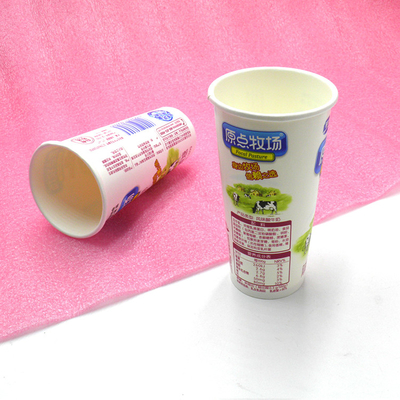 крышка уплотнения фольги мороженого бумажных стаканчиков замороженного йогурта 4oz 5oz непахучая