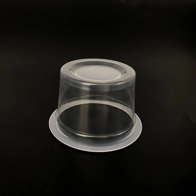 Parfait йогурта чашек соуса 100ml 3.5oz чашки устранимого пластикового прозрачного пластиковые