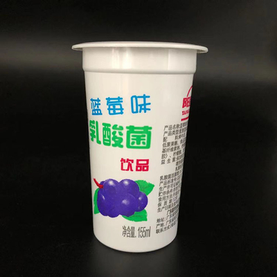 фабрика подгоняя печатающ чашку йогурта 66-155ml PP