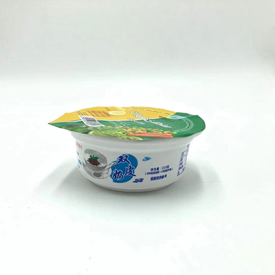 Чашки замороженного йогурта Eco дружелюбные 8 Oz Pre отрезали устойчивость на растрескивание крышки