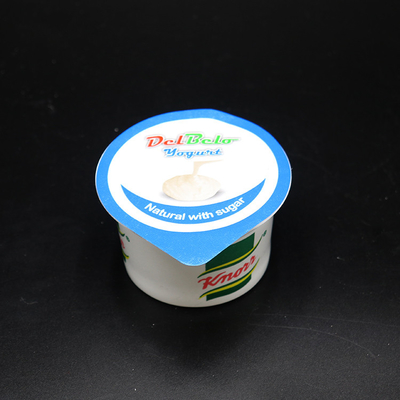 Корозия ISO9001 крышек йогурта течебезопасная Pre отрезанная анти- легкая слезает