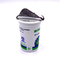 Чашка качества еды 180ML PP белая для упаковывая молока/йогурта/сока с запечатыванием крышки фольги