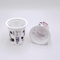 чашки йогурта 11.8oz 12oz контейнеры пудинга десерта пластиковой белые смещенные
