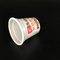 Чашки мороженого чашки йогурта ярлыка рукава пластиковые с крышками 3oz
