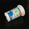 Крышка фольги ВОДКИ 230ml 8oz 90mm чашки йогурта устранимого Parfait мороженого пластиковая