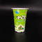 пластмасса йогурта качества еды 180ml придает форму чашки чашки замороженного йогурта с крышками алюминиевой фольги