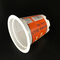 чашки пудинга мороженого PP чашек йогурта 320ml устранимые пластиковые материальные превращают в желе чашки