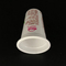 устранимая пластиковая чашка pp йогурта напитка 150ml с печатанием логотипа