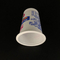 Логотип Eco дружелюбный изготовленный на заказ напечатанный вокруг чашки замороженного йогурта чашки йогурта качества еды баков йогурта 150ml пластиковой с крышками