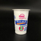 Логотип Eco дружелюбный изготовленный на заказ напечатанный вокруг чашки замороженного йогурта чашки йогурта качества еды баков йогурта 150ml пластиковой с крышками