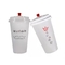 Чашки 1000ml пластиковых чашек одностеночные 95mm PP чая молока OEM 1L устранимые